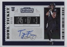 2019 Contenders Draft Picks College Bowl Ticket 6/99 Tyree Jackson #137 Auto a8r
