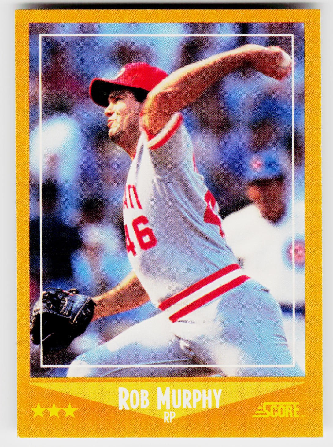 Rob Murphy, 1988 Score, #559, Cincinnati Reds,