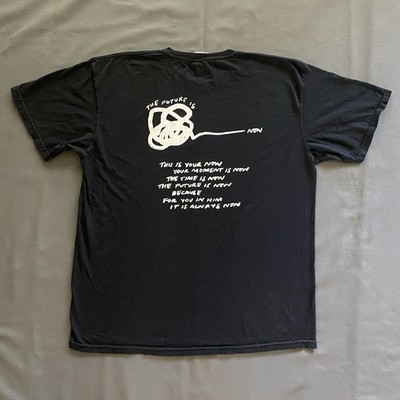 Comfort Colors T Shirt Mens Size XL Black  Rally  The Future Is Now Inspire
