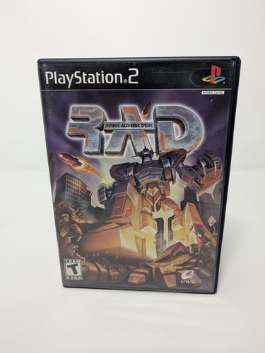 RAD: Robot Alchemic Drive (Sony PlayStation 2 2002) PS2 CASE ONLY AUTHENTIC RARE