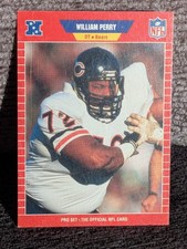 William Perry - The Fridge - 1989 Pro Set #445 Chicago Bears