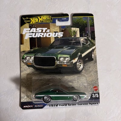 2024 Hot Wheels Premium 1972 FORD GRAN TORINO SPORT 1/64 Fast & Furious Diecast