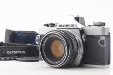 Near MINT Olympus OM-1 35mm Film Camera F.ZUIKO AUTO-S 50mm F1.8 From JAPAN