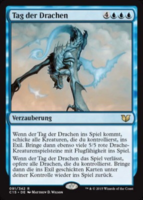 Magic/MTG Tag der Drachen C15-91 Rare Deutsch Good