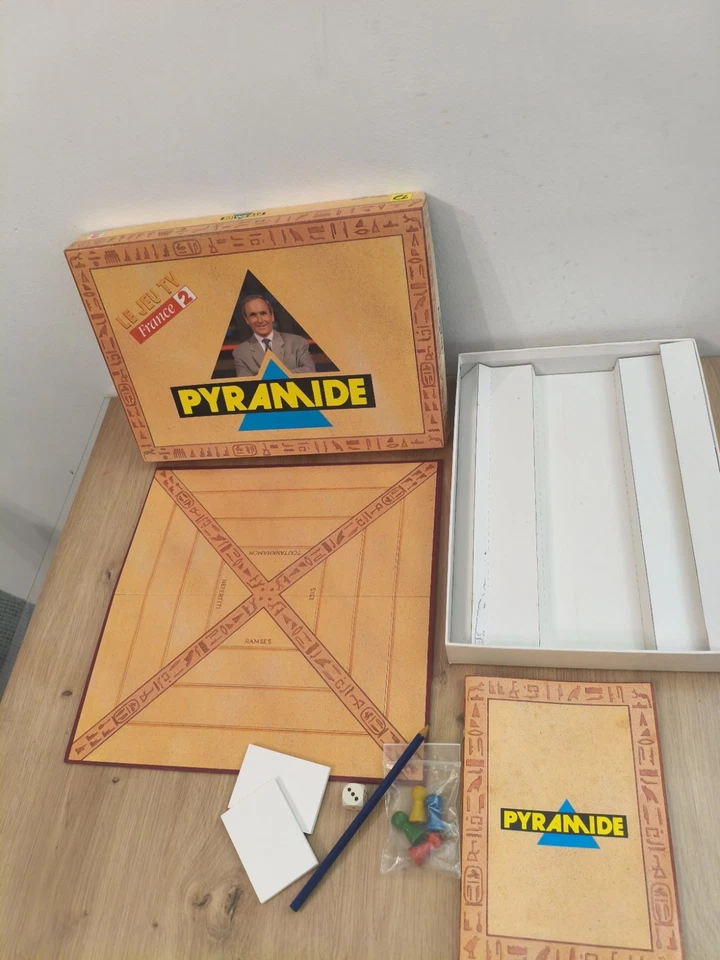 Jeu de société pyramide vintage - Photo 4/4