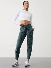 ATHLETA Attitude Mid Rise Jogger  10 | Eden #988416 NEW