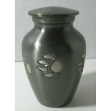 Paw Print Keepsake Cremation Pet Urn  Extra Small
