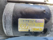 1990 1991 1992 1993 1994 1995 Honda HONDA ACCORD Starter Motor