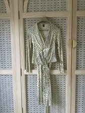 Issa Wrap Midi Dress - 100% Silk - UK8/ US4