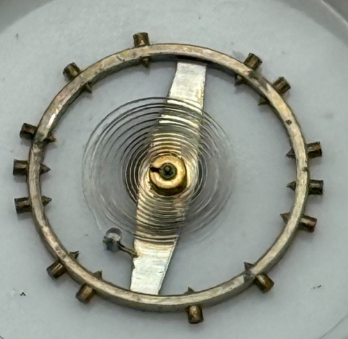 Brac 300 - 721 Balancier Avec Spiral Plat  à L'unité  - Balance With Flat Hairspring Regulated Per Unit
