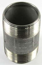 2" x 3-1/2" NPT x OAL Pipe Nipple - Seamless - 316 Stainless Steel - SCH 40