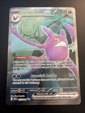 Team Rocket's Crobat ex 217/182 Sv10: Destined Rivals Holo