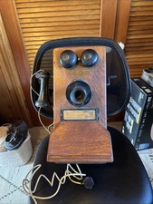 Antique Western Electric Wall Mount Telephone