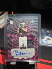 2023 Leaf Perfect Game Marble Pink Bryce Navarre Auto 1/1