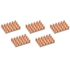 Heatsink Kit Pure Copper 14x9x3mm for IC MOS with Thermal Pads Pack of 5