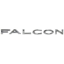 1964-65 Falcon Trunk Emblem Letters Deck Lid Rear Body Set Of 6 New