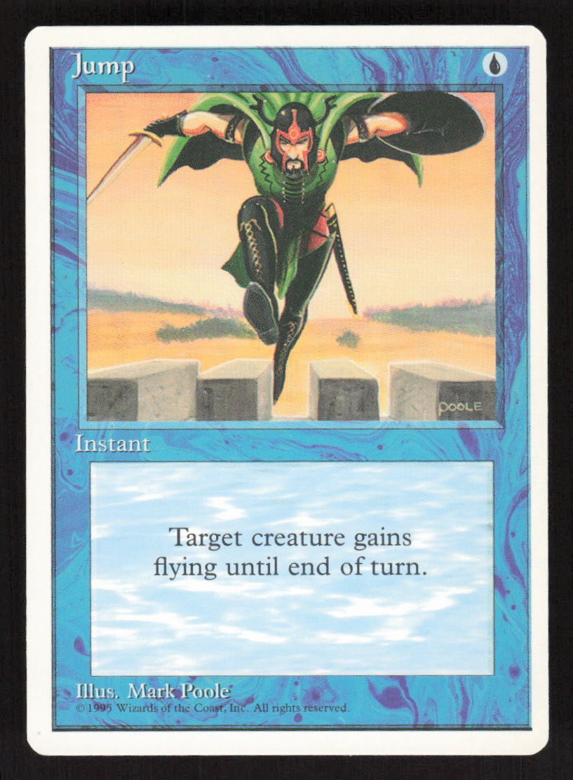 1995 Jump Fourth Edition MTG