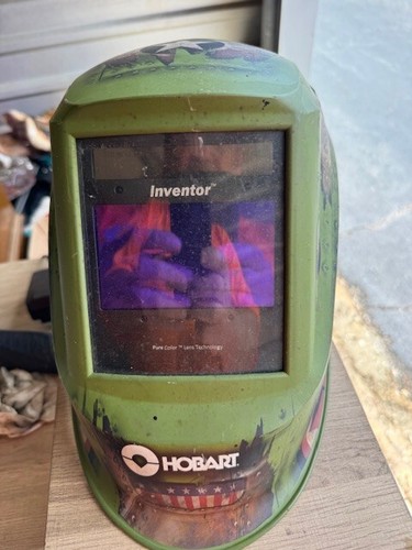 Hobart Inventor Series Auto Darkening Welding Helmet Bomber Shark