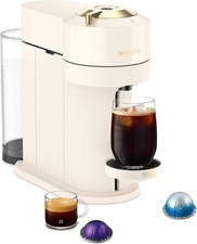 Vertuo Next Coffee & Espresso Maker by De'Longhi Creamy White & Gold