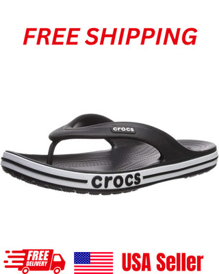 Crocs Adult Bayaband Flip Flop Sandals Free Shipping