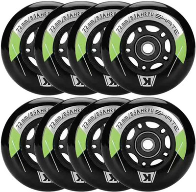 8 Pack Inline Skate Wheels 72Mm 76Mm 80Mm Inline Replacement Wheels with ABEC9 B