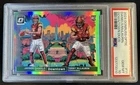 2024 Donruss Optic Jayden Daniels Terry McLaurin Downtown Duos RC SSP #11 PSA 10