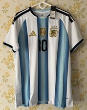 AdidasMen’s Argentina 26 Home Messi Jersey Slim Fit XL