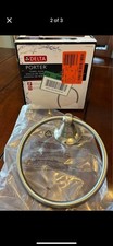 Delta Porter Brushed Nickel Towel Ring