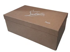 CHRISTIAN LOUBOUTIN Empty Shoe Box (14.5”x8.5"x5") Storage Medium Tissue Paper