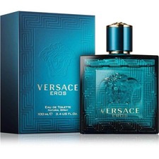 Versace Eros Eau de Toilette Spray 3.4 fl oz Men's Fragrance Perfume Scent