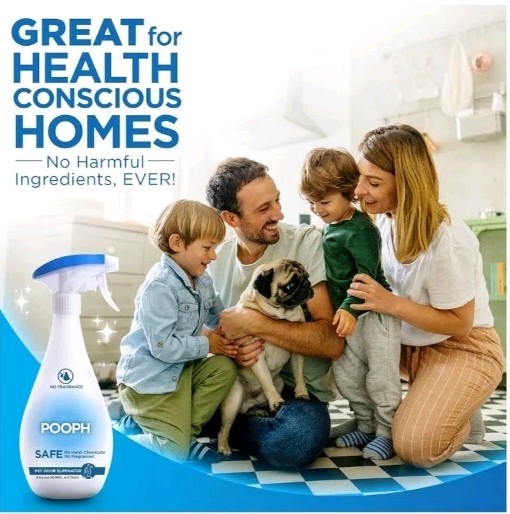 3-Pack Bundle POOPH Pet Odor Eliminator Spray 32oz Single & 32oz  - No Fragrance
