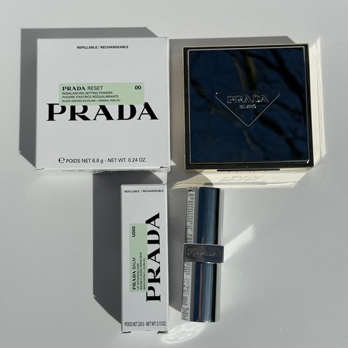 Prada Beauty Lip Optimizing Care Balm U000 & Reset polvere riequilibrante 00 - Foto 2 di 20