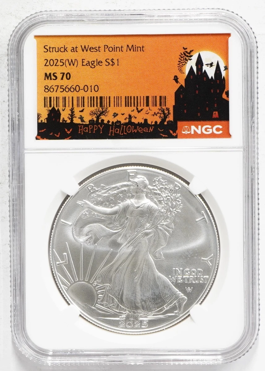 American Eagle MS 70 Graded Business NGC Certified Silver Bullion American Eagle MS 70 Graded Business NGC Certified Silver Bullion