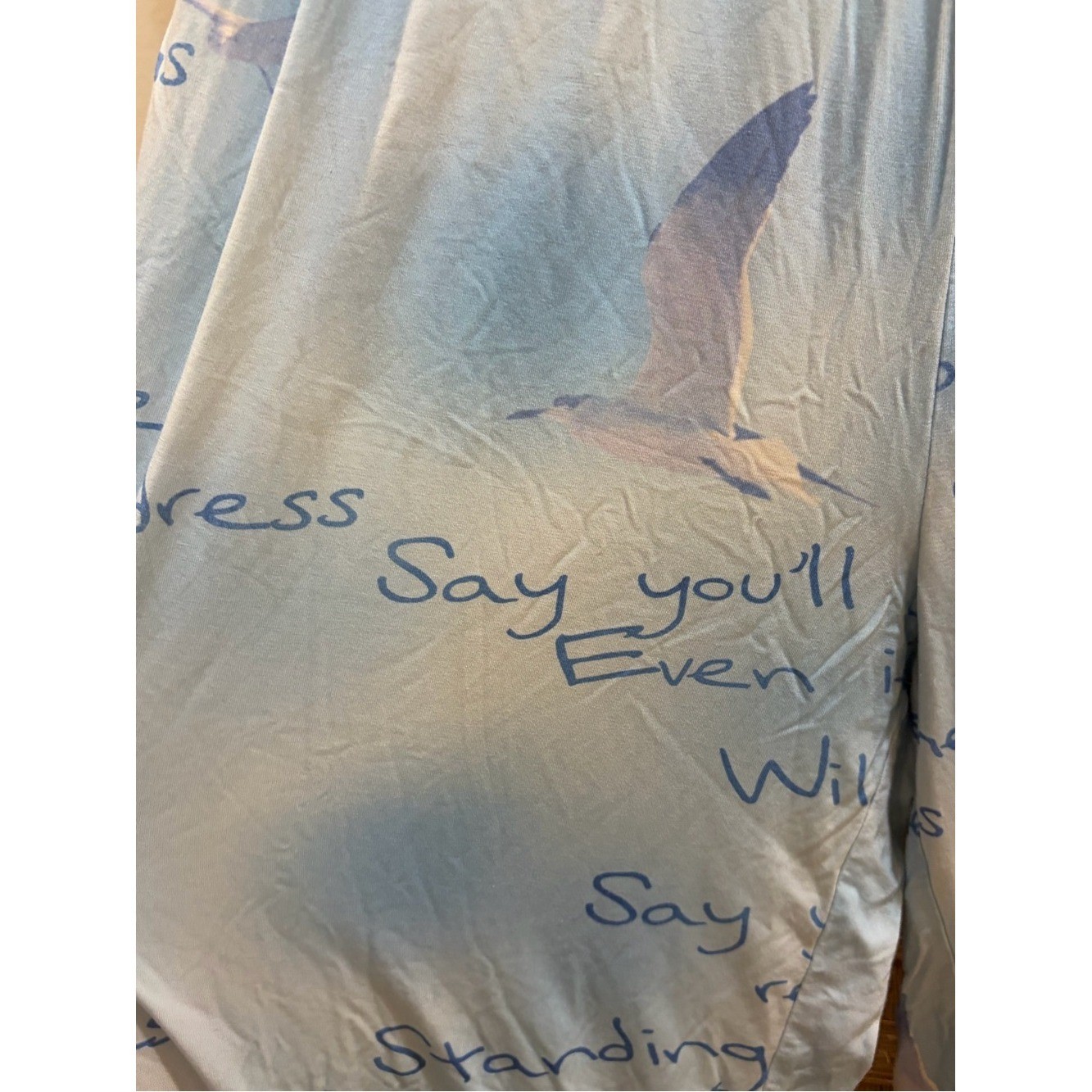 Taylor Swift 1989 (Taylor's Version) Official Wildest Dreams Lyric Pajama Pants image 2
