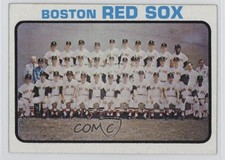 1973 Topps High Number Boston Red Sox Team #596 1sl4
