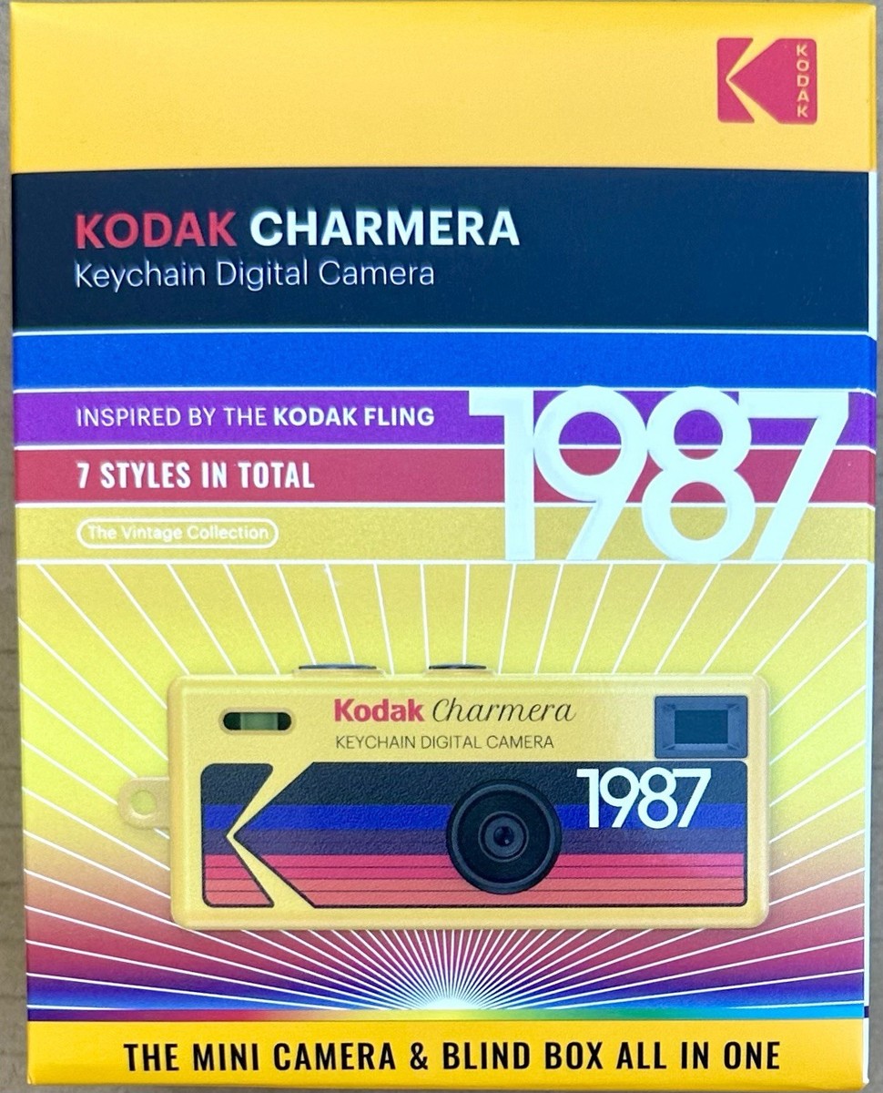KODAK CHARMERA DIGITAL CAMERA KEYCHAIN - BLIND BOX, BRAND NEW, IN