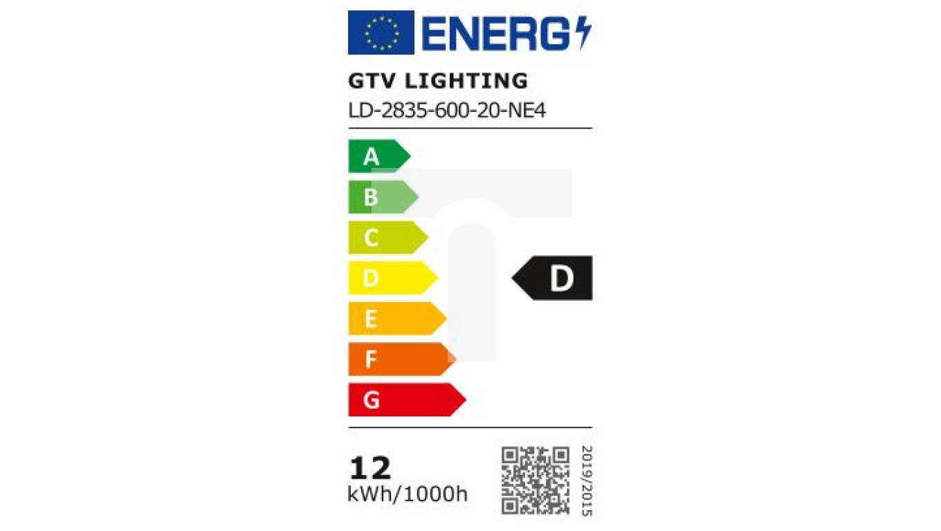 2835 Flash Tape, 600 LEDs Neutral White LD-2835-600-20-NE4