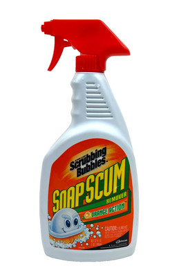 VTG Scrubbing Bubbles Soap Scum Remover Orange 2003 NEW