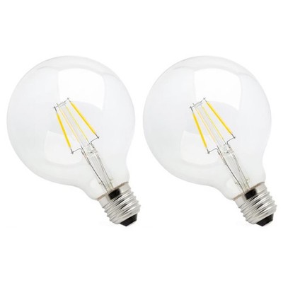 Spectrum E27 LED Lampe 4W 380lm 2700K Warmweiß 230V Dimmbar 2 Stück