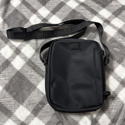 Tommy Hilfiger Reporter Mini Crossbody Bag Purse Black Man Bag