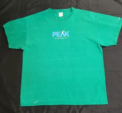 Amazon Employee PEAK 2021 Green T-shirt Unisex Adults Size XL