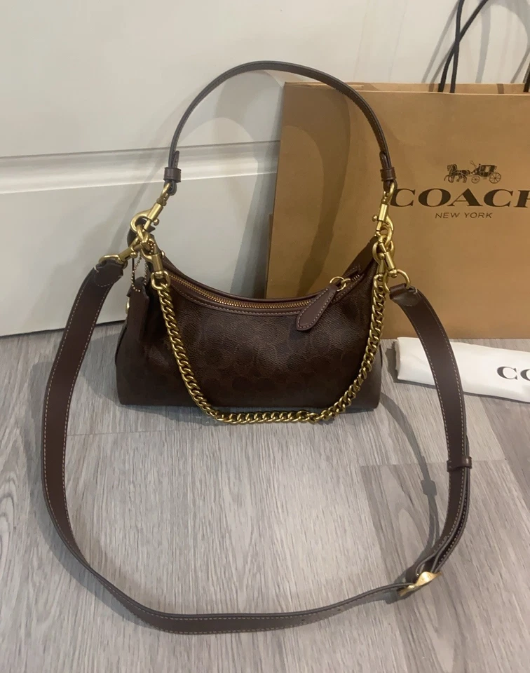 CAM20 Bolsillo Julieta Bolso 30 Bolso de Mano Bolso de Hombro Marrón Foto 3 de 4