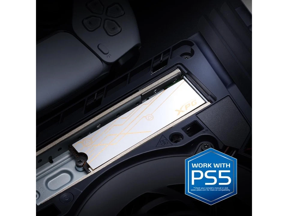 XPG BLADE M.2 2280 1TB PCI-Express 5.0 x4 3D NAND Internal Solid State Drive - Image 4 of 4