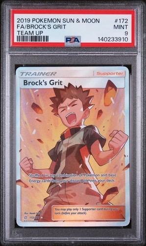Brock's Grit graded PSA 9 for sale on eBay