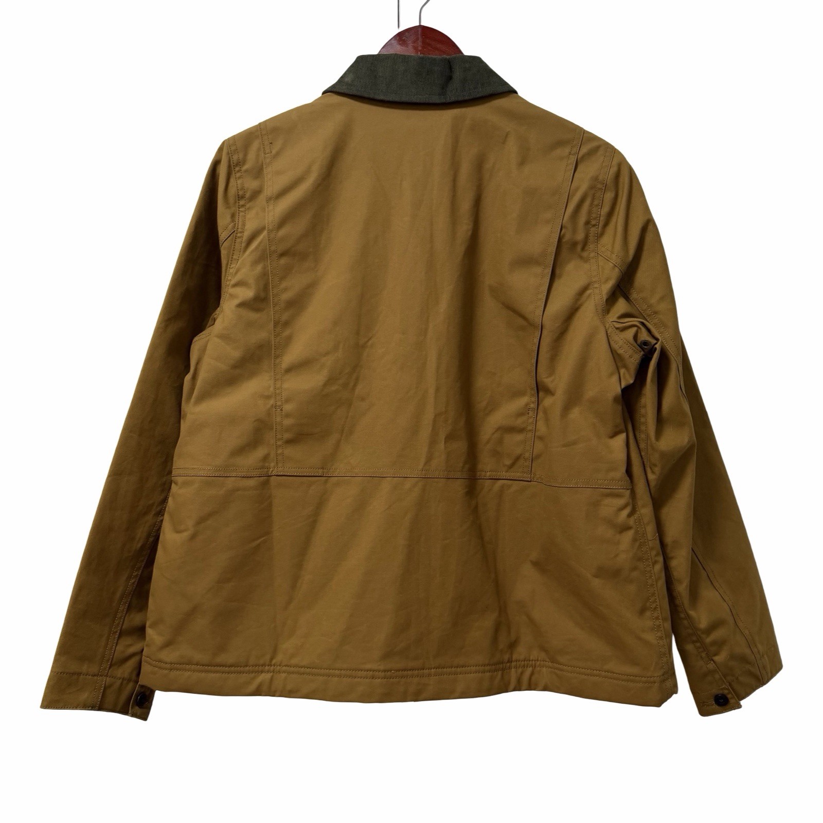 LL Bean Womens 1924 Field Coat Size LP Barn Chore Jacket Lined British Millerain image 2