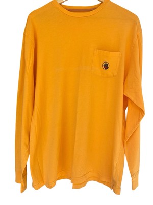 Southern Proper Men s Size XL Pocket Tee Yellow Logo *flaws
