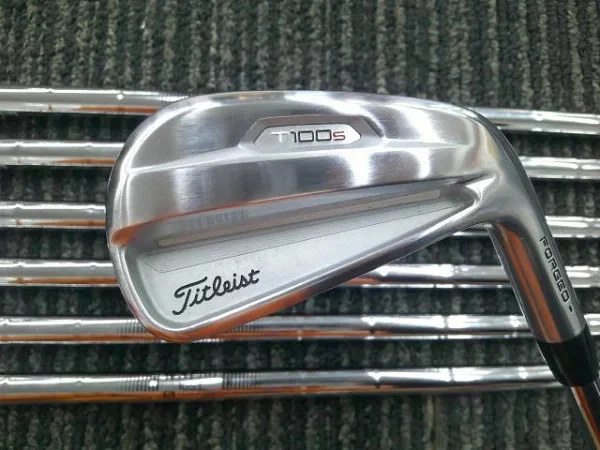Titleist T100S 2021 Iron Set 5-9,Pw,48 7pc Flex Stiff N.S.PRO 105T Graphite - Image 2 of 4
