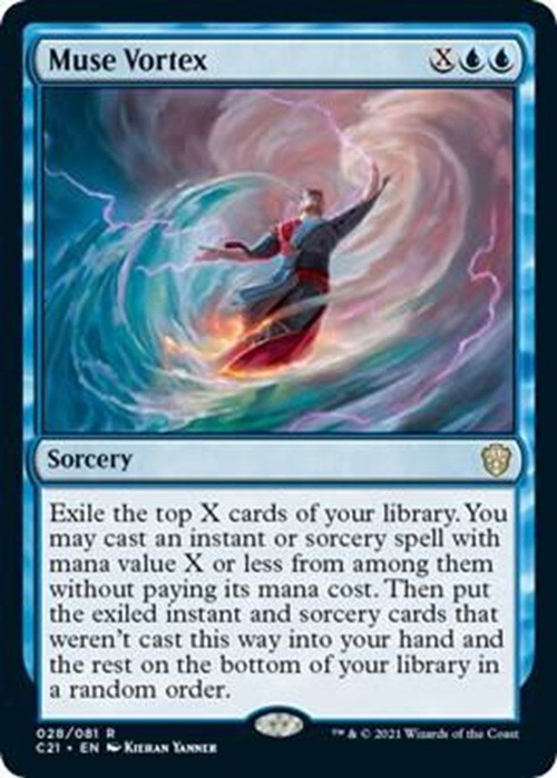 Muse Vortex NM #28 Commander 2021 MTG