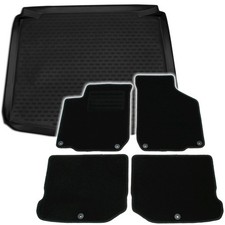 Fußmatten Kofferraumwanne für VW Golf 4 1999-2001 im Set Automatten Auslage