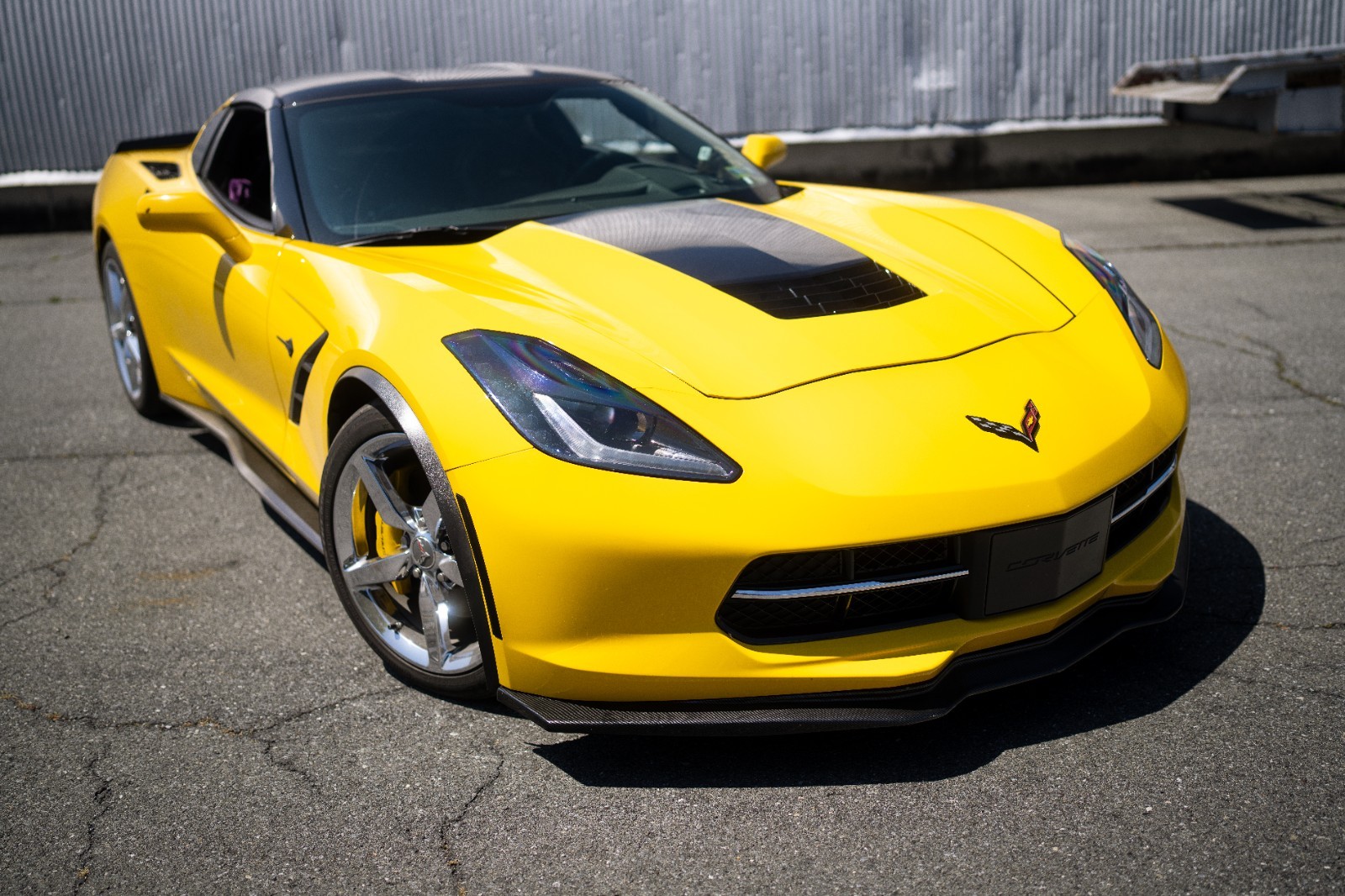 2014 Yellow Chevrolet Corvette   | C7 Corvette Photo 6